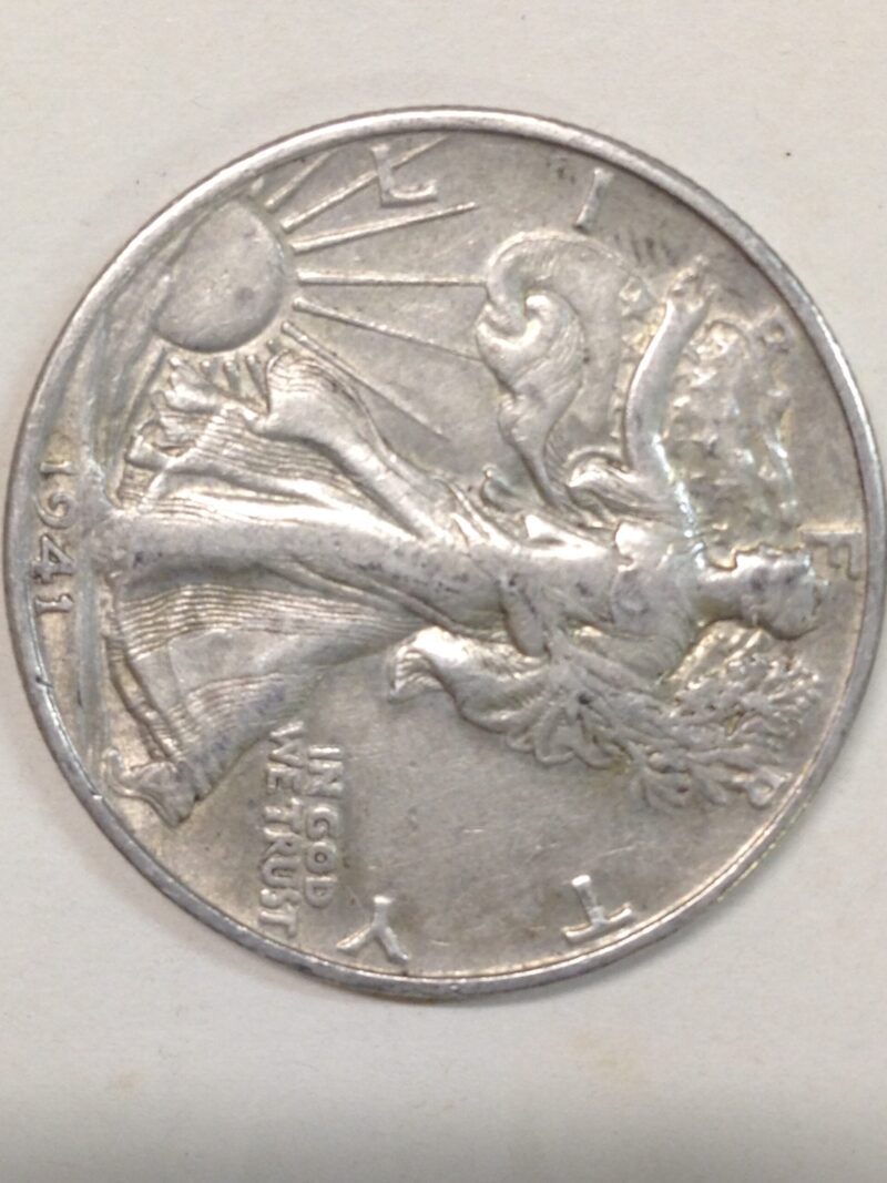 1941 Walking Liberty Half Dollar AU