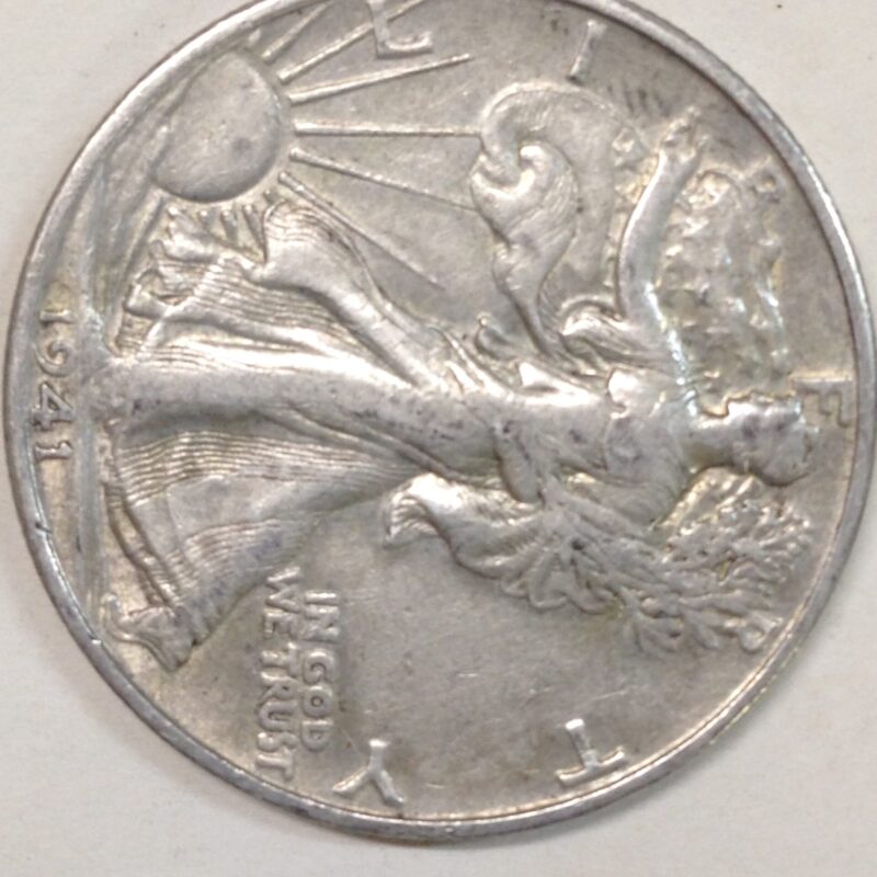 1941 Walking Liberty Half Dollar AU