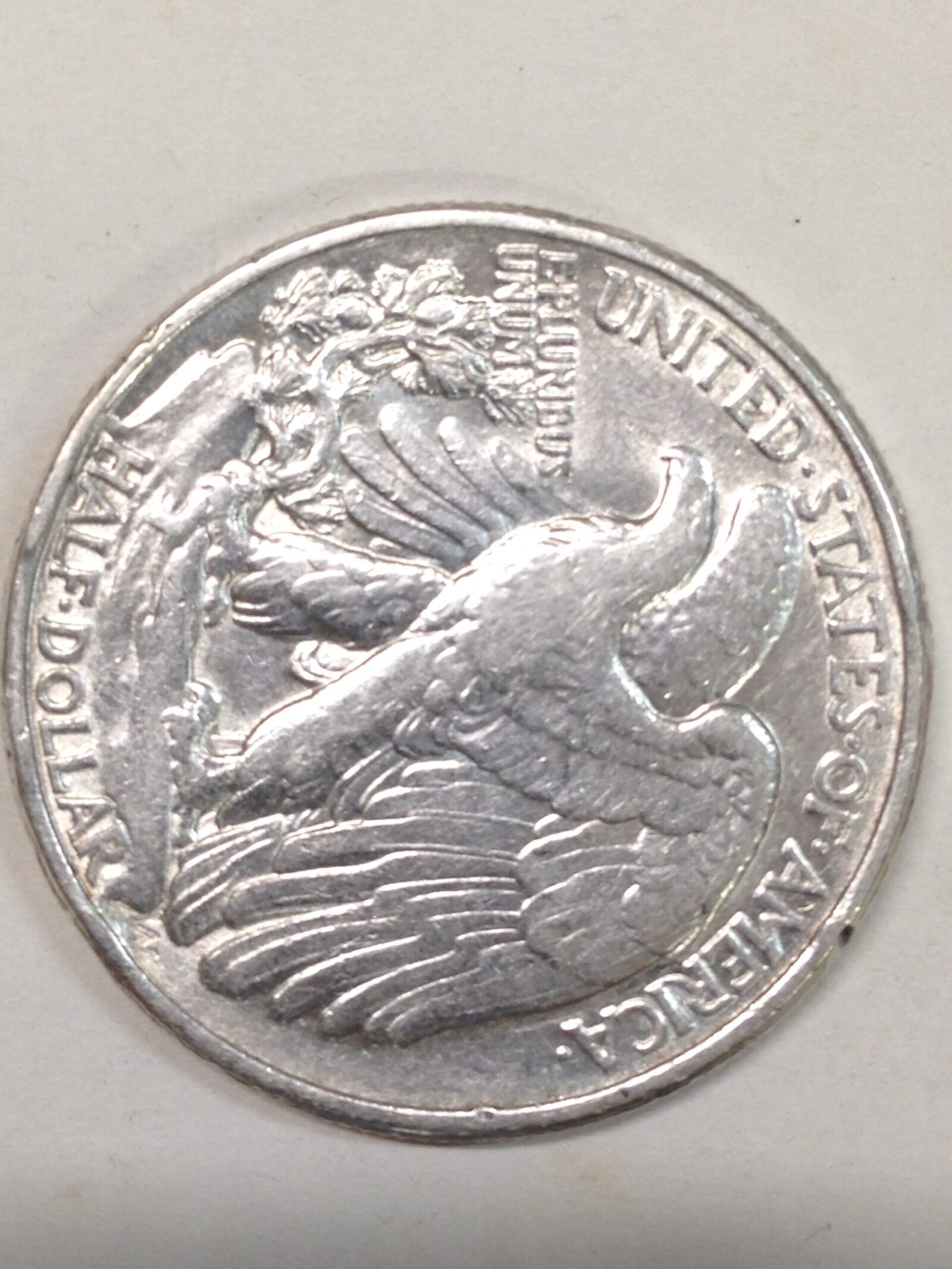 1945 Walking Liberty Half Dollar VF - Image 2
