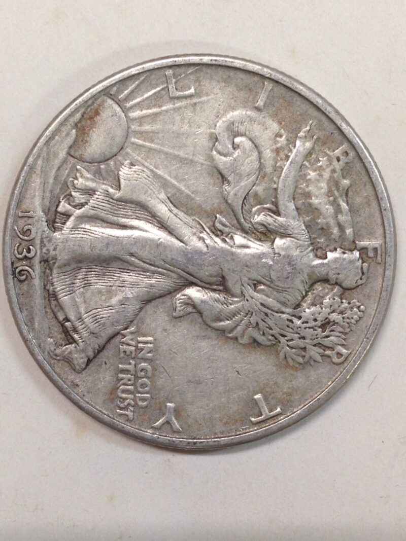 1936-D Walking Liberty Half Dollar VF