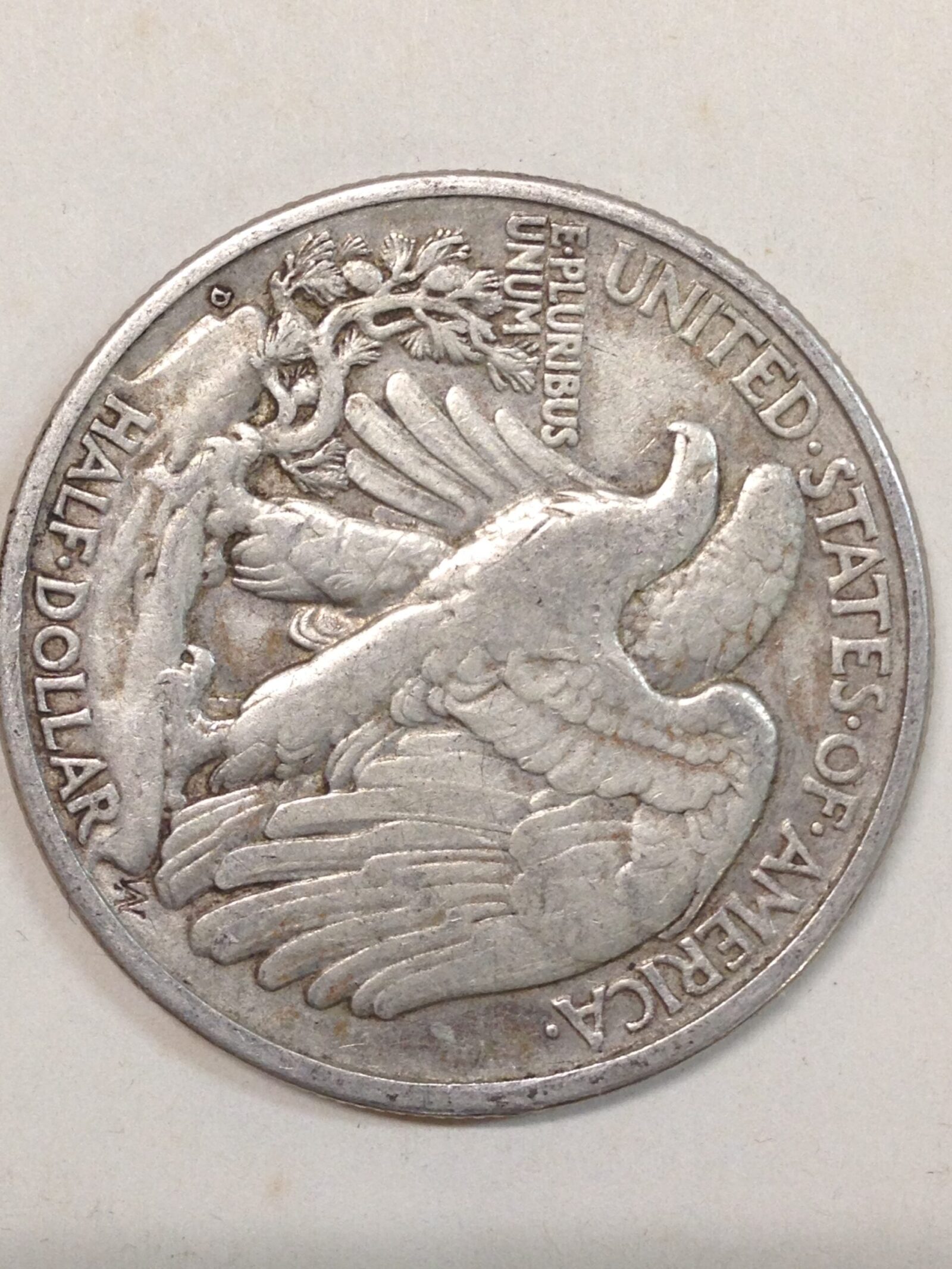 1936-D Walking Liberty Half Dollar VG/F - Image 2