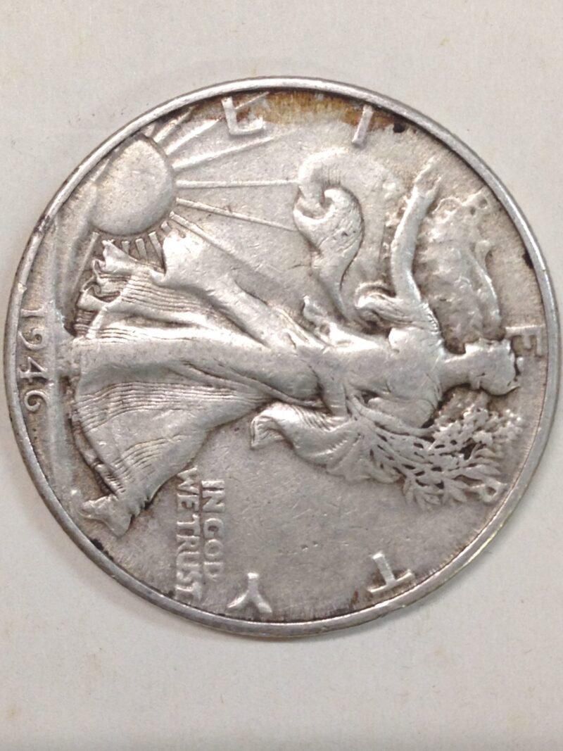 1946-D Walking Liberty Half Dollar XF