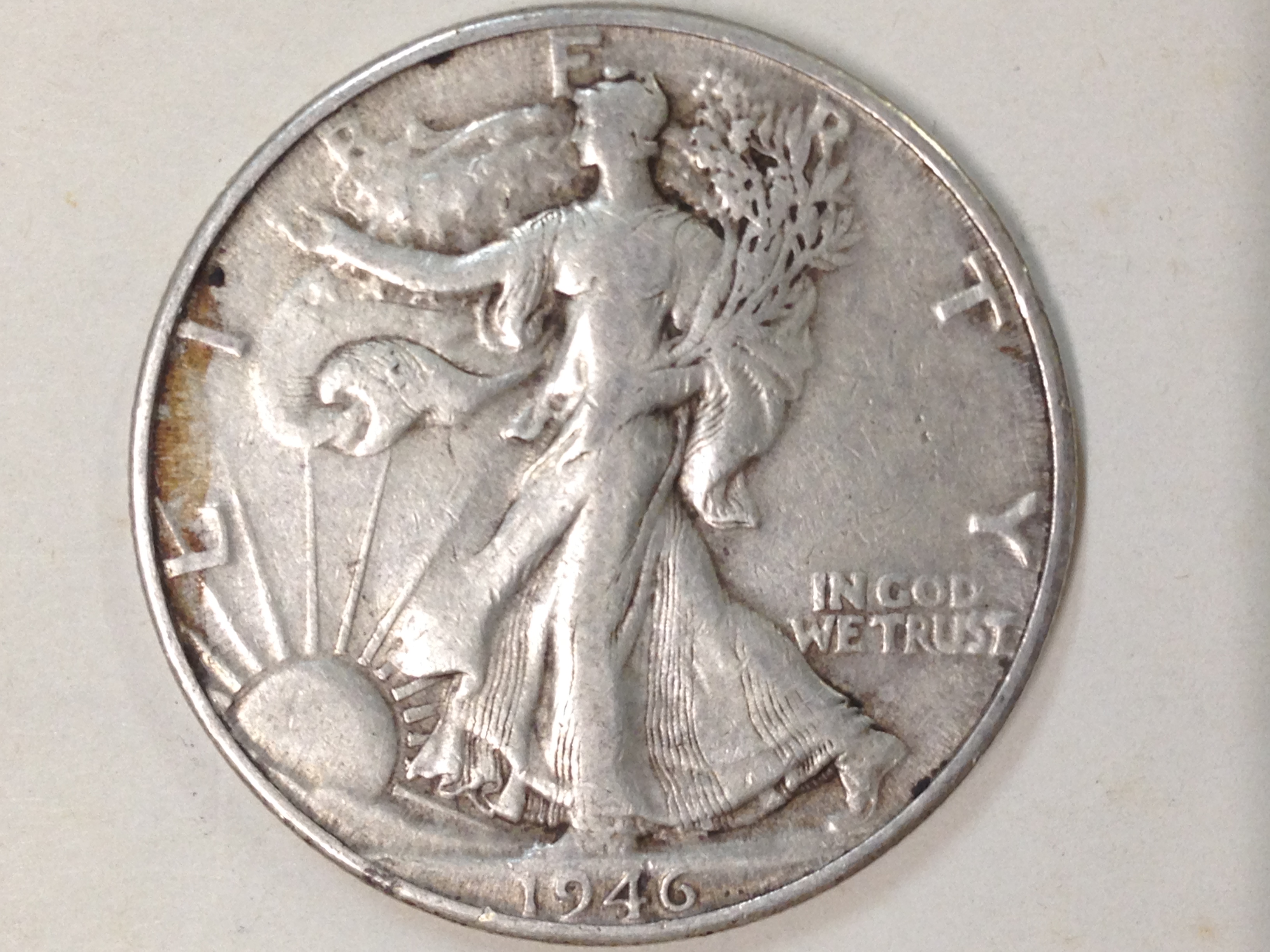 1946-D Walking Liberty Half Dollar BU
