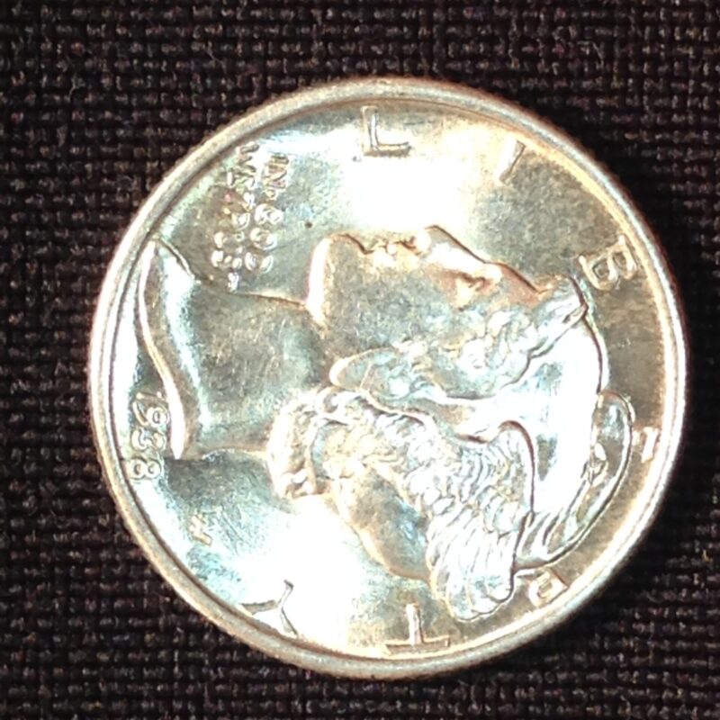 1938 Mercury Dime MS-65