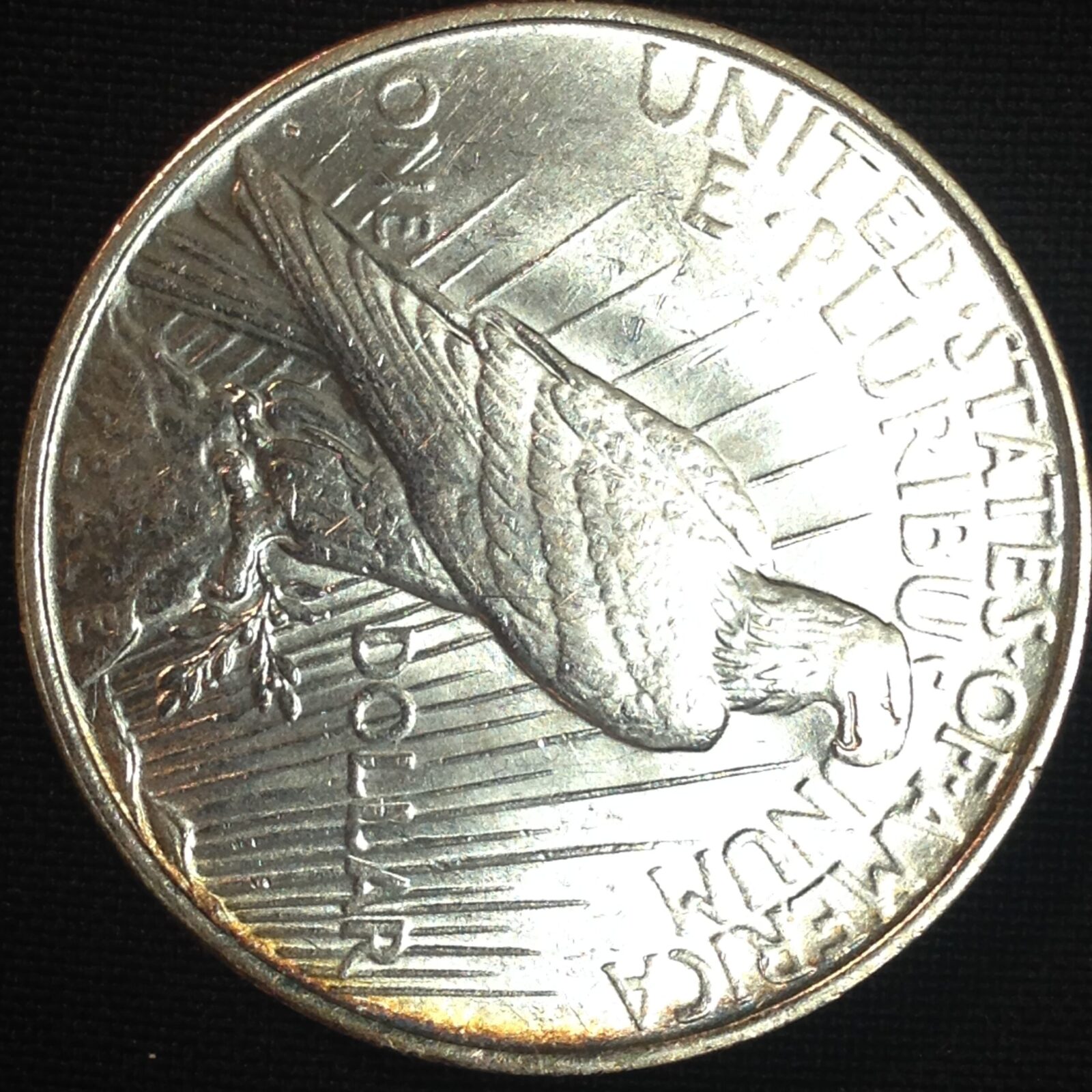 1923-D Peace Dollar AU-58 - Image 2