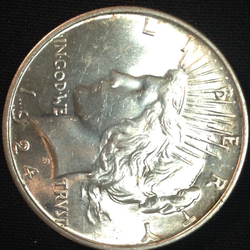 1924 Peace Dollar MS-63