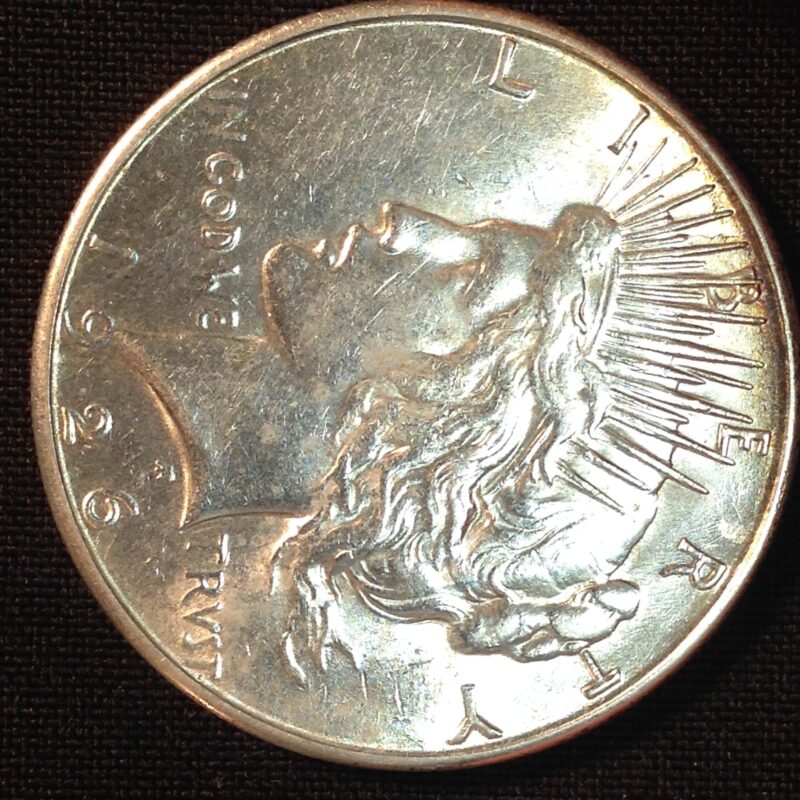 1926-S Peace Dollar MS-62