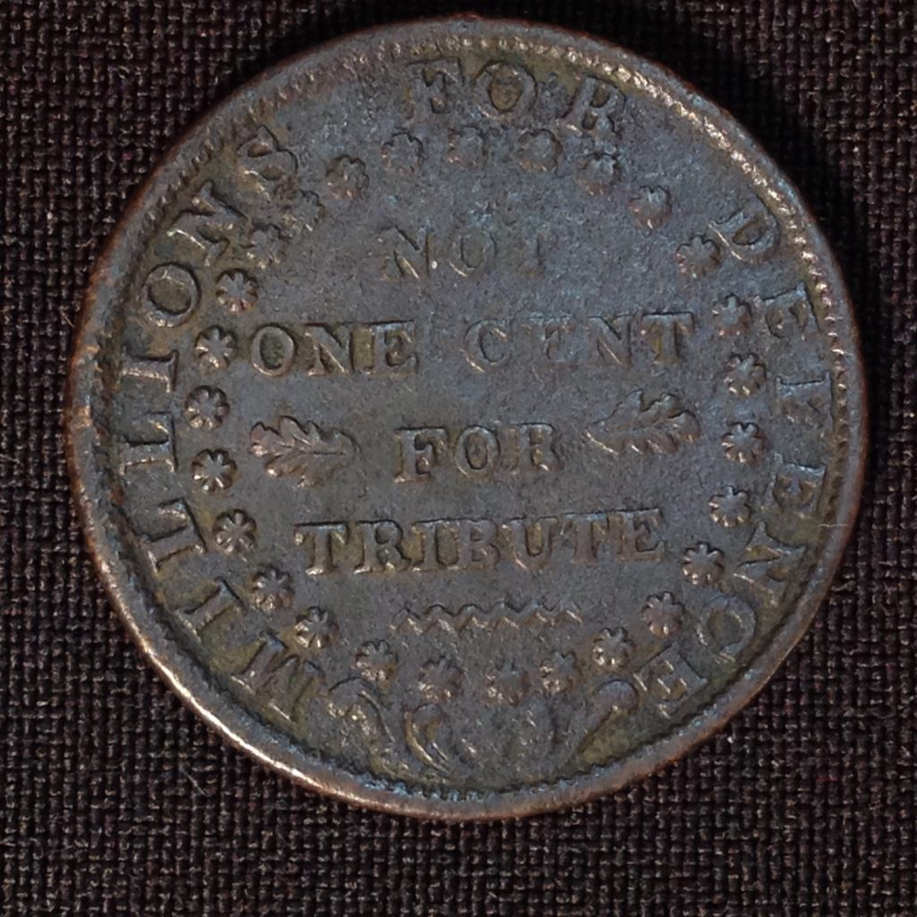 1841 Hard Times Token "Webster Credit Currency" VF HT-16 ...