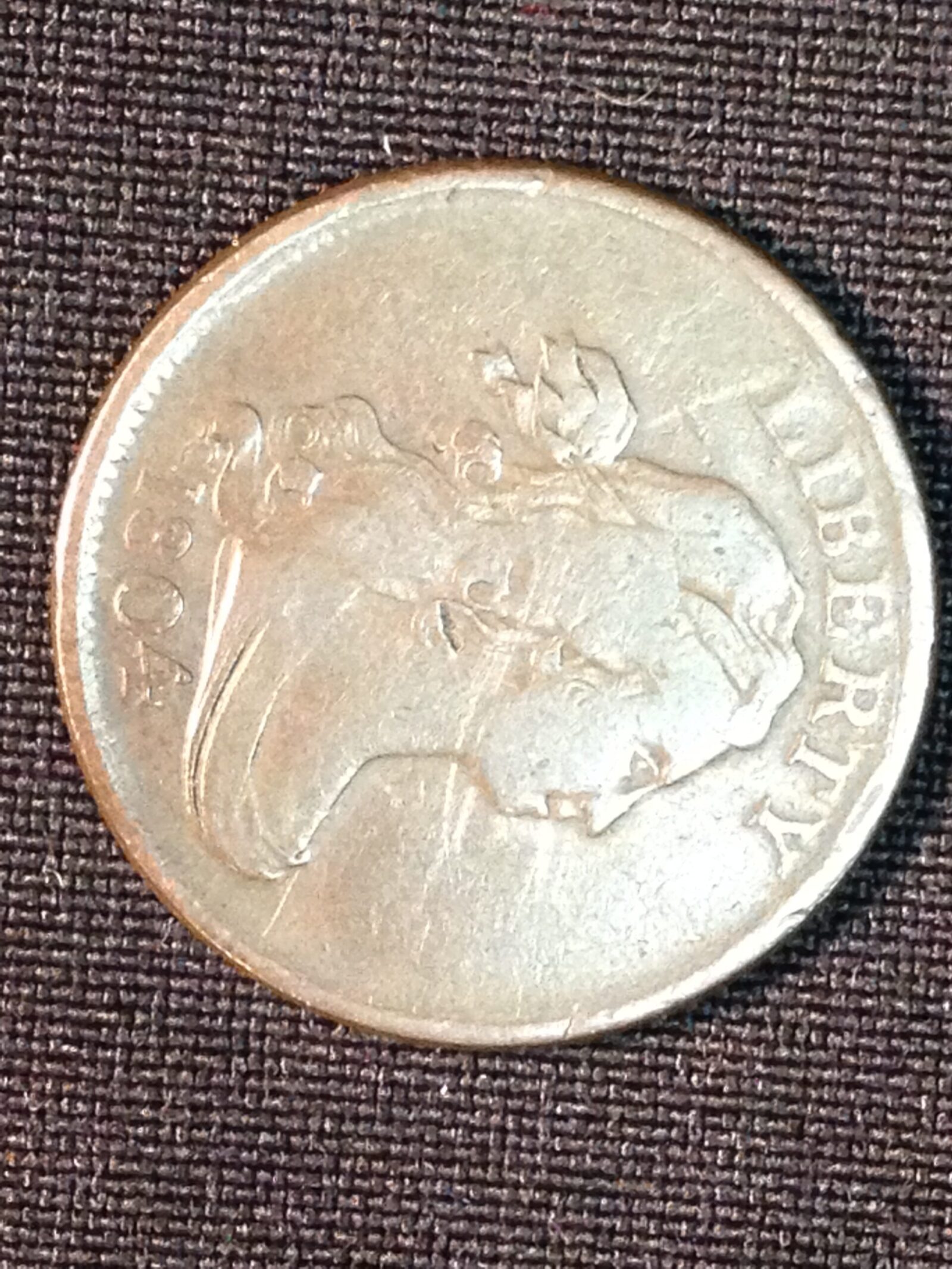1804 Half Cent Crosslet 4 with Stems VF