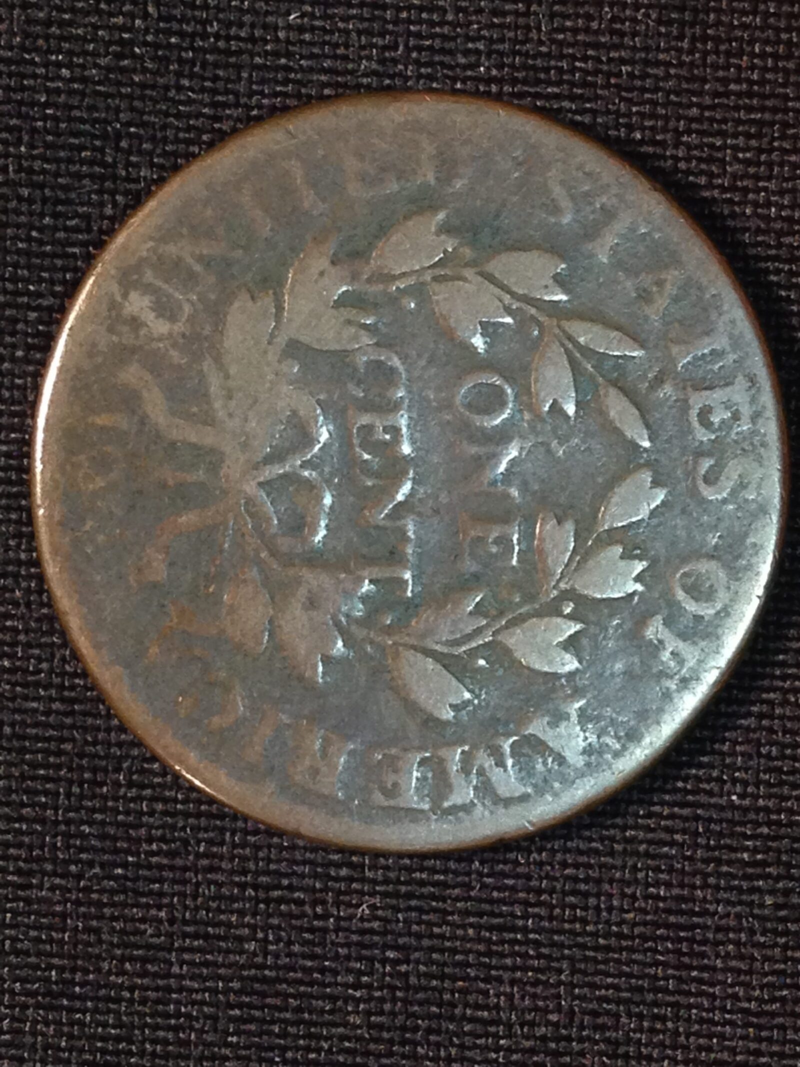 1803 Large Cent Small Date, Large Fraction, Stems G - Image 2