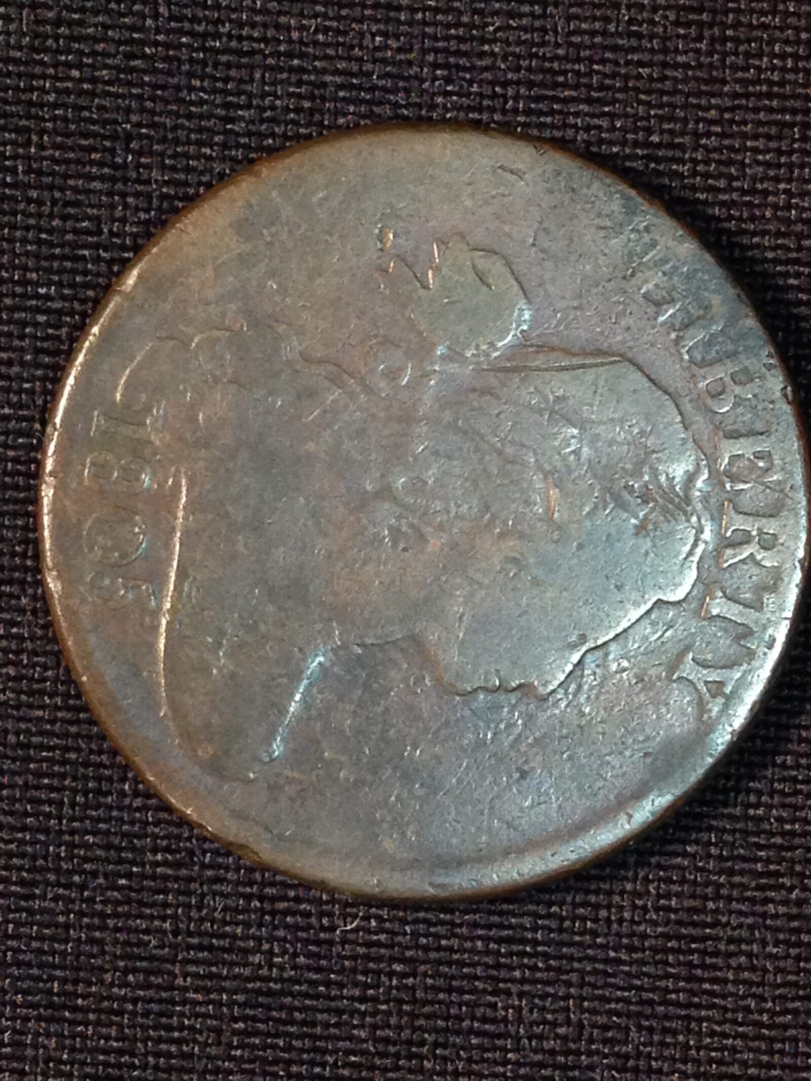 1805 Large Cent F