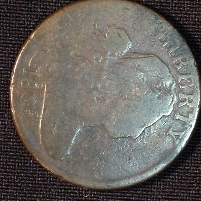 1805 Large Cent F