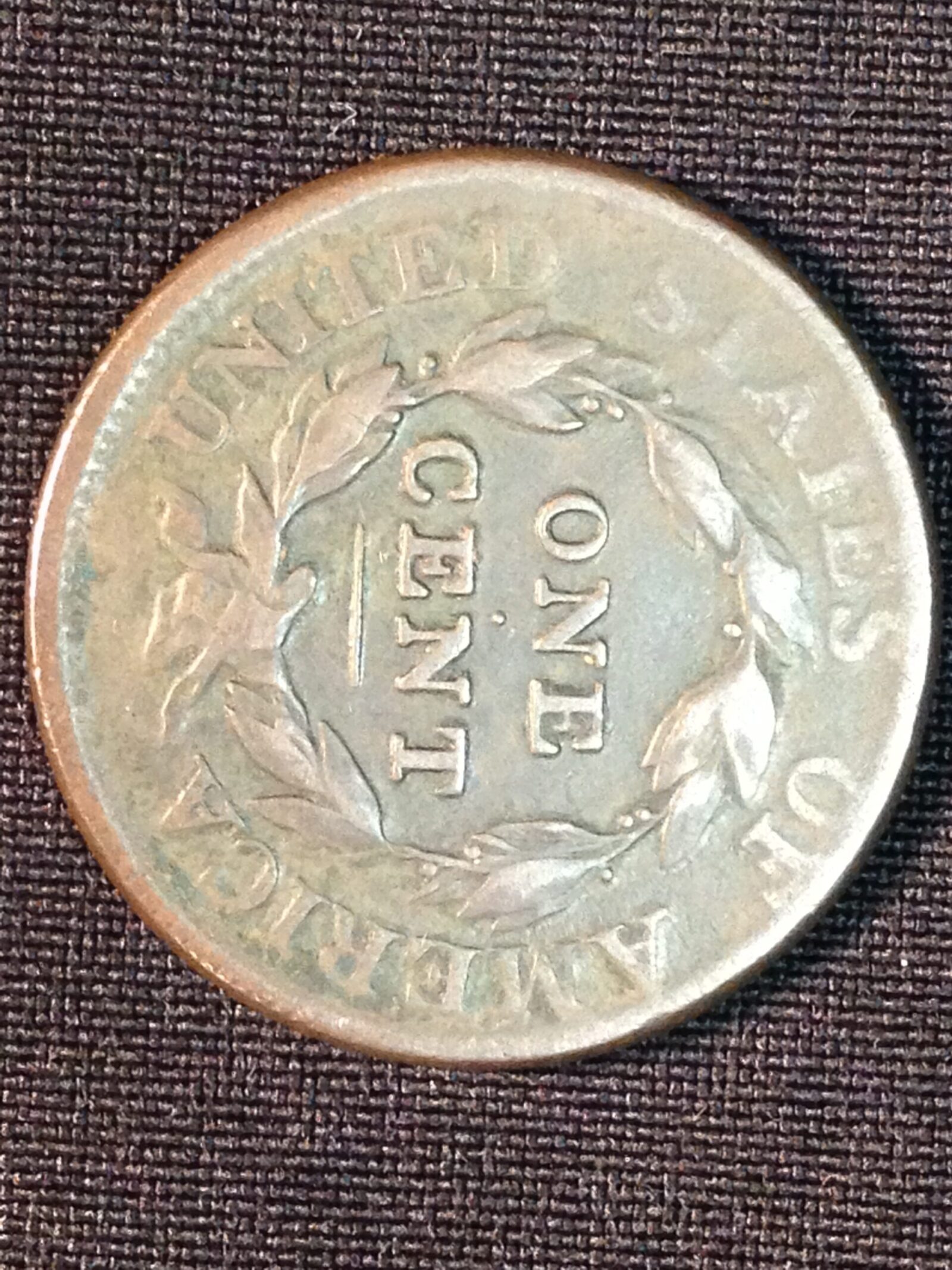 1810 Large Cent F - Image 2