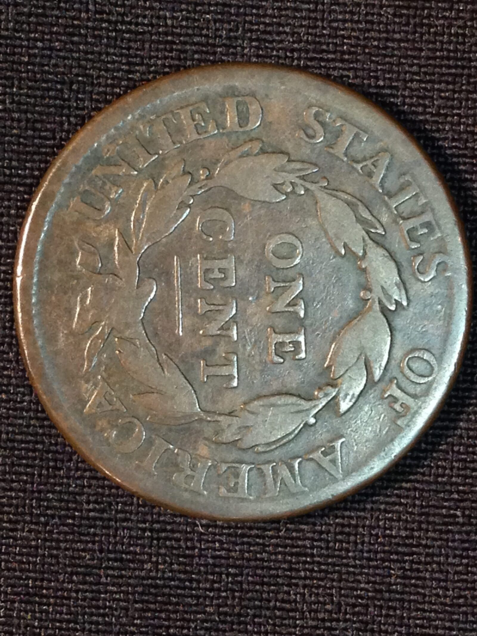 1812 Large Cent F - Image 2