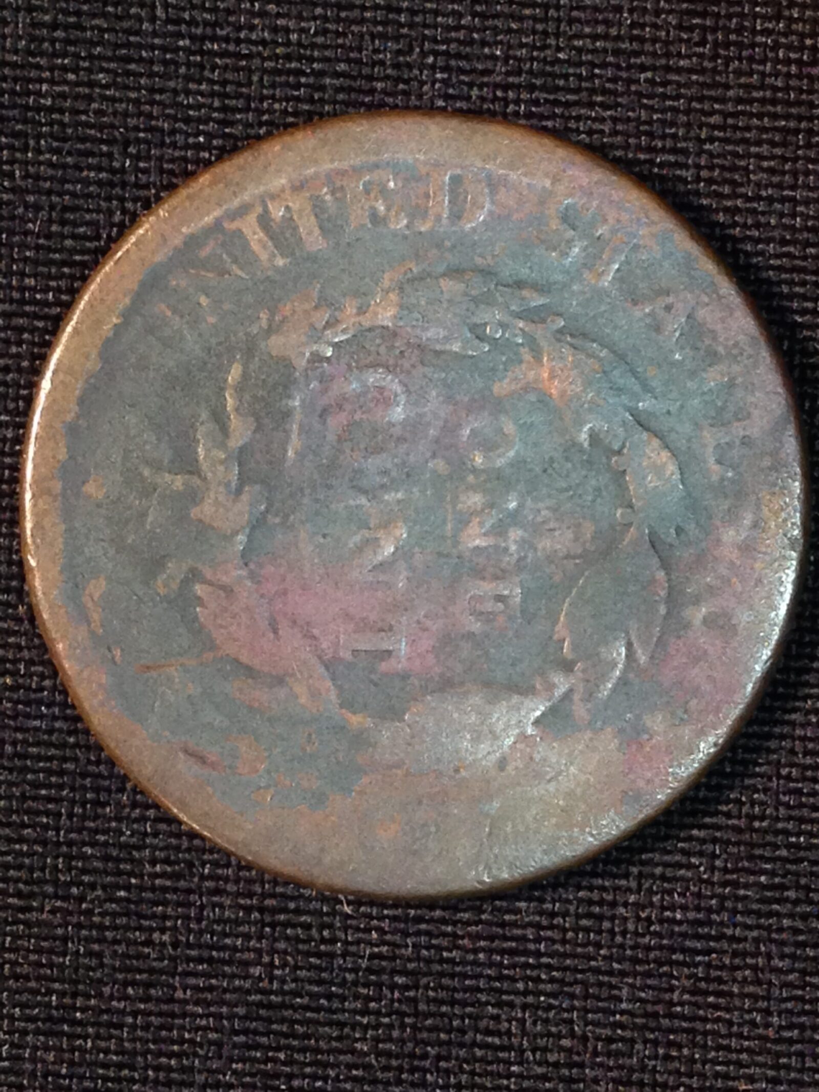 1814 Large Cent Plain 4 G - Image 2