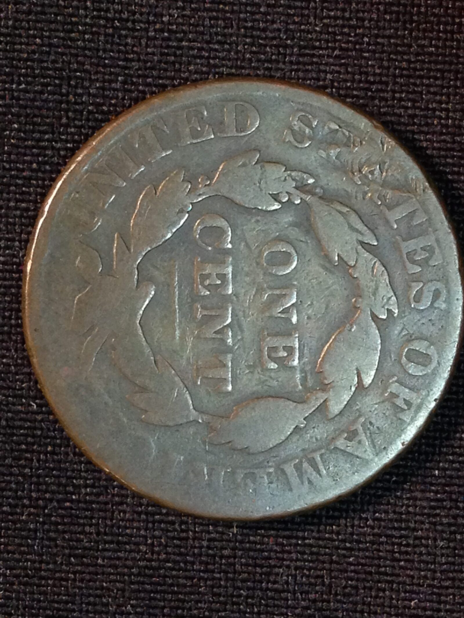 1827 Large Cent VG - Image 2