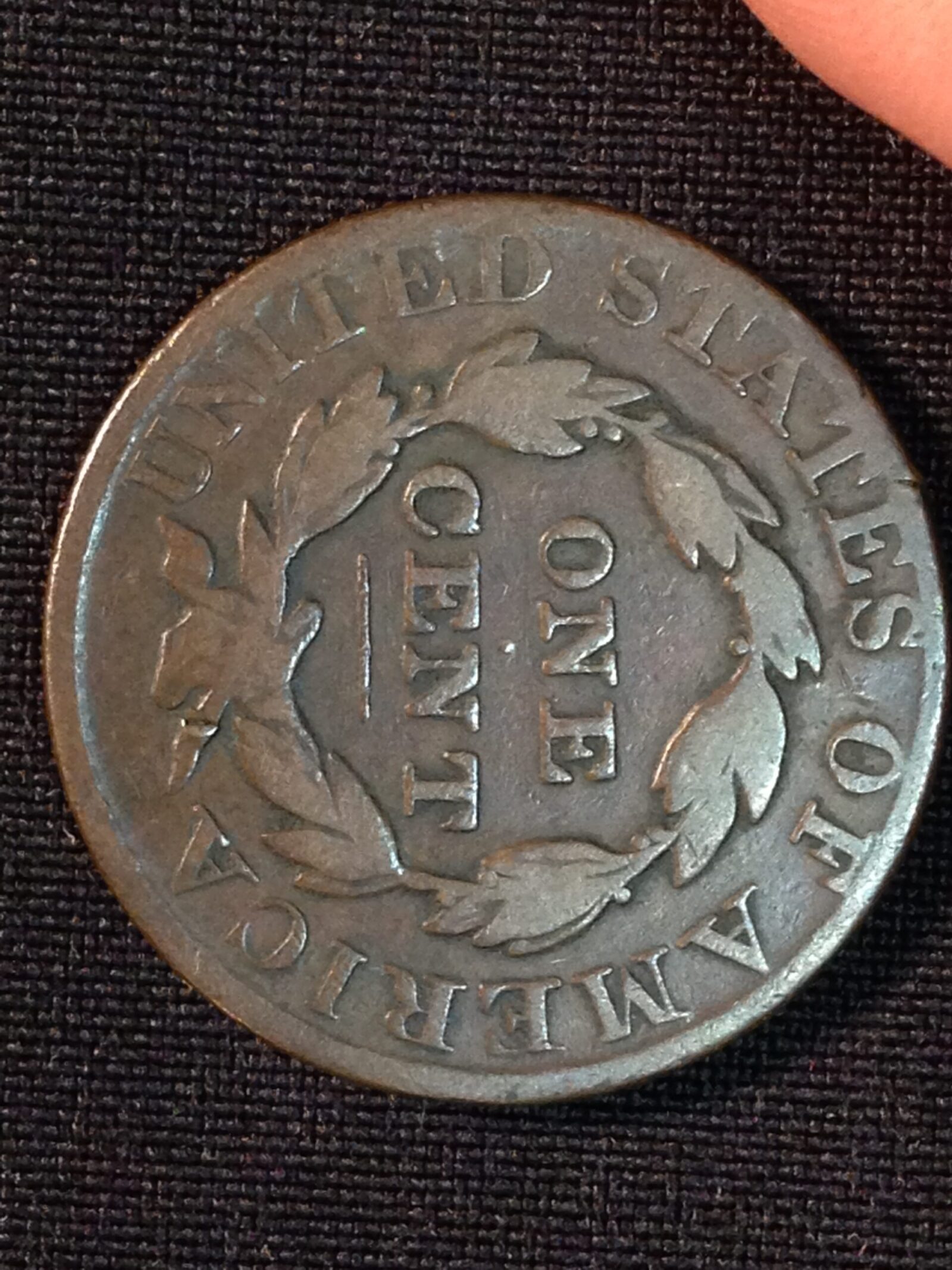 1828 Large Cent Large Date F - Image 2