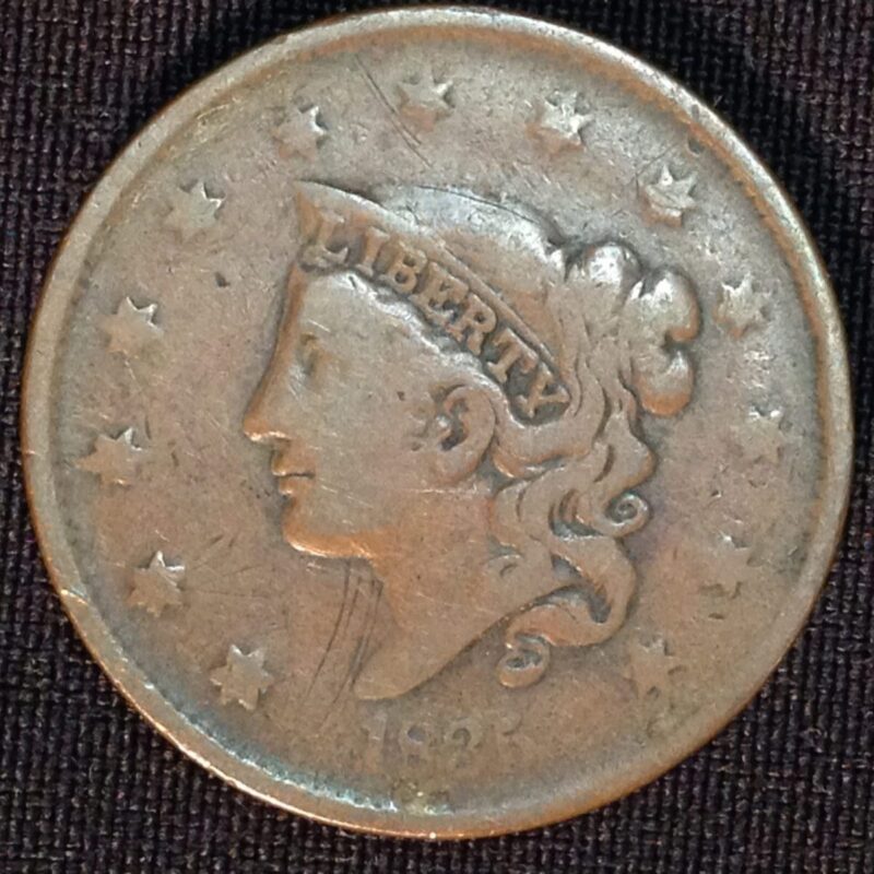 1835 Large Cent F/VF