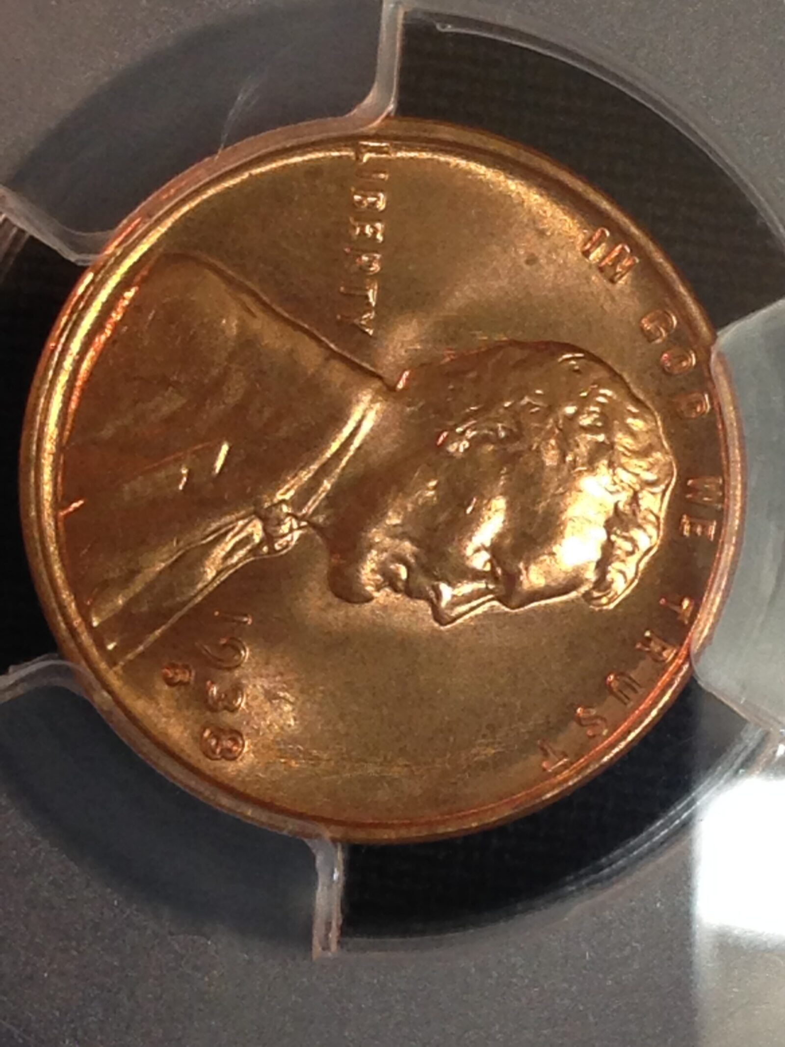1938-S Lincoln Cent PCGS MS-66+ RD - Image 3