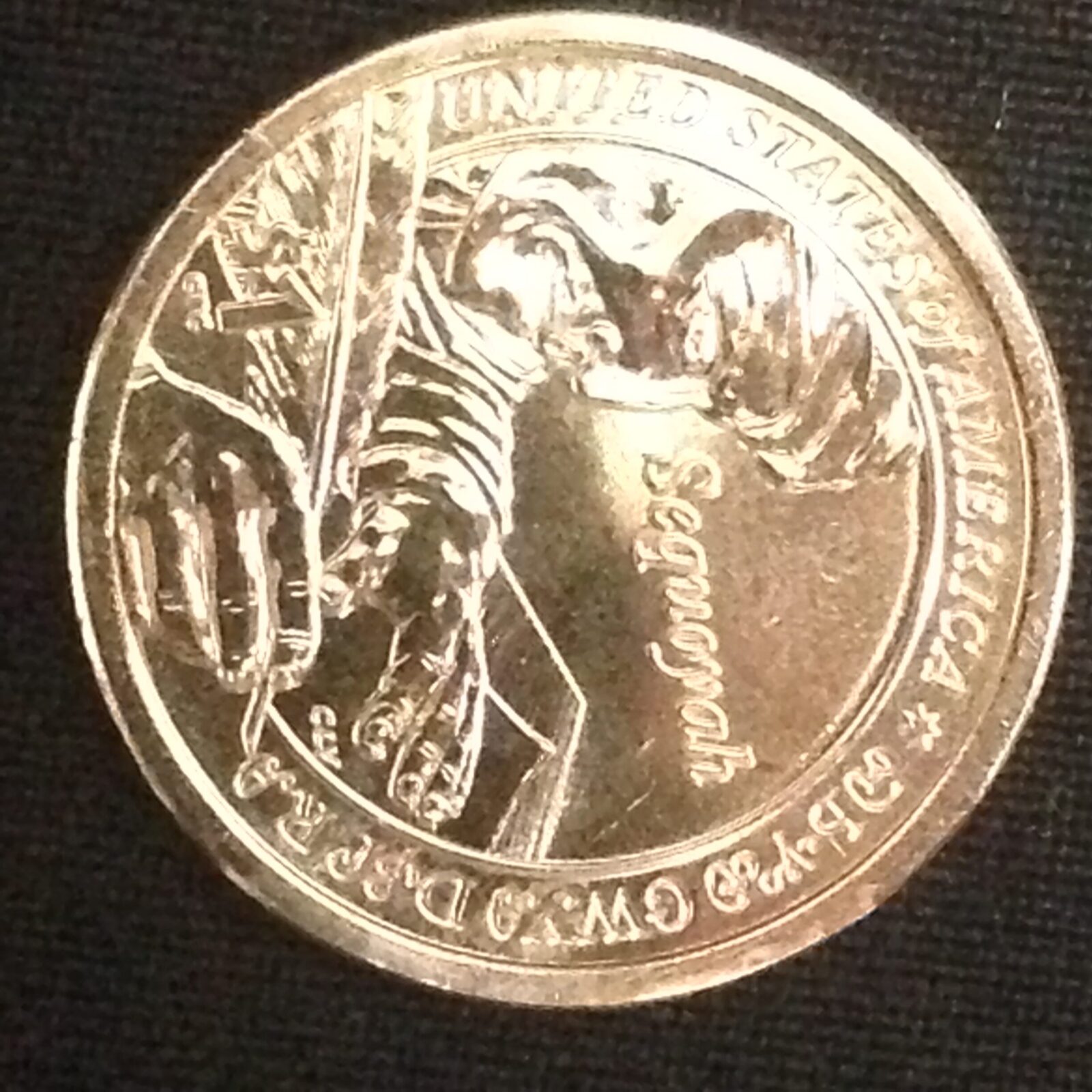 2017-D Sacagawea Dollar ChBU