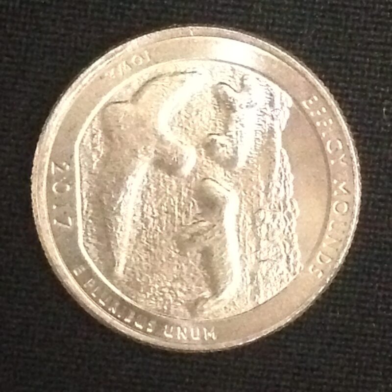 2017-D Effigy National Park Quarter Gem BU