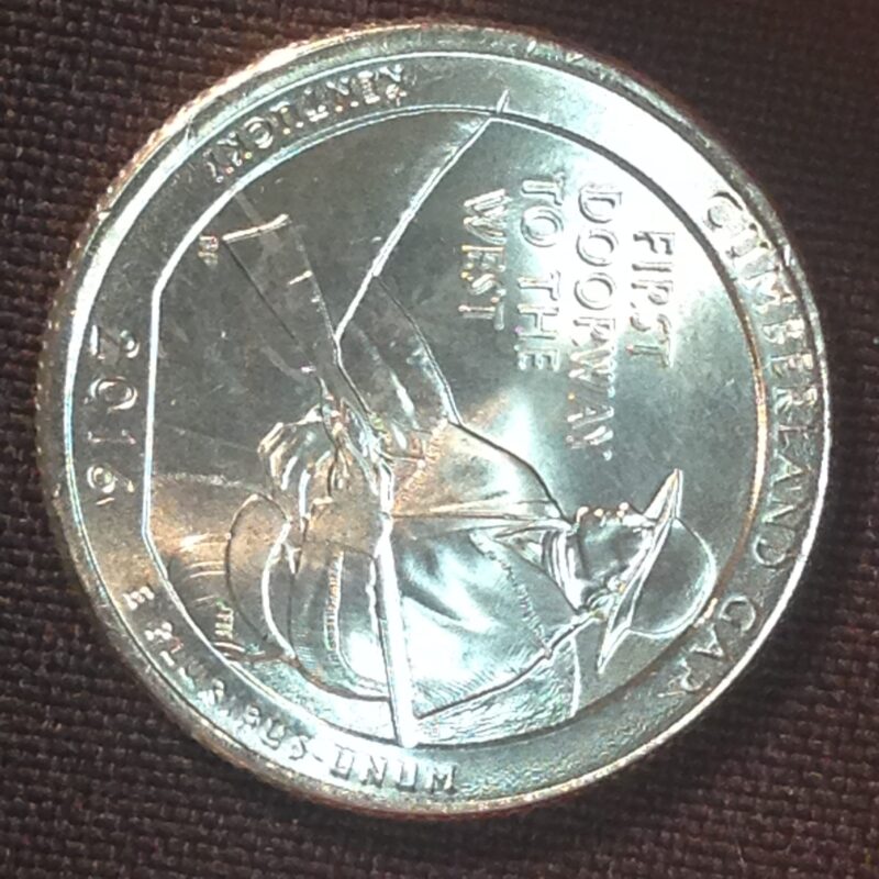2016-D Cumberland Gap National Park Quarter Gem BU