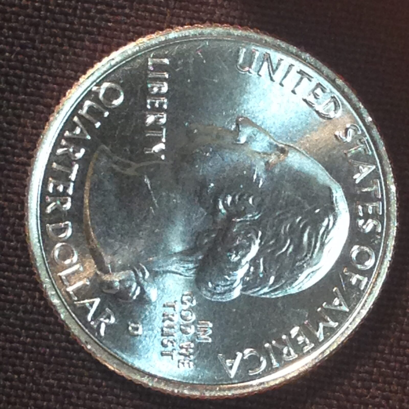 2016-D Cumberland Gap National Park Quarter Gem BU - Image 2