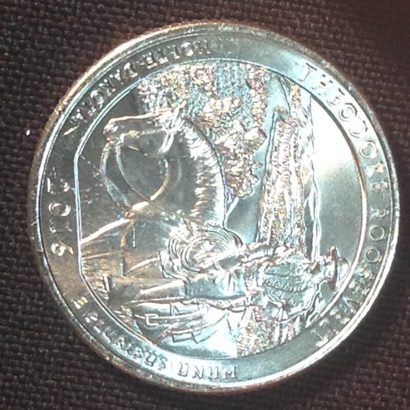 2016-D Theodore Roosevelt National Park Quarter Ch BU