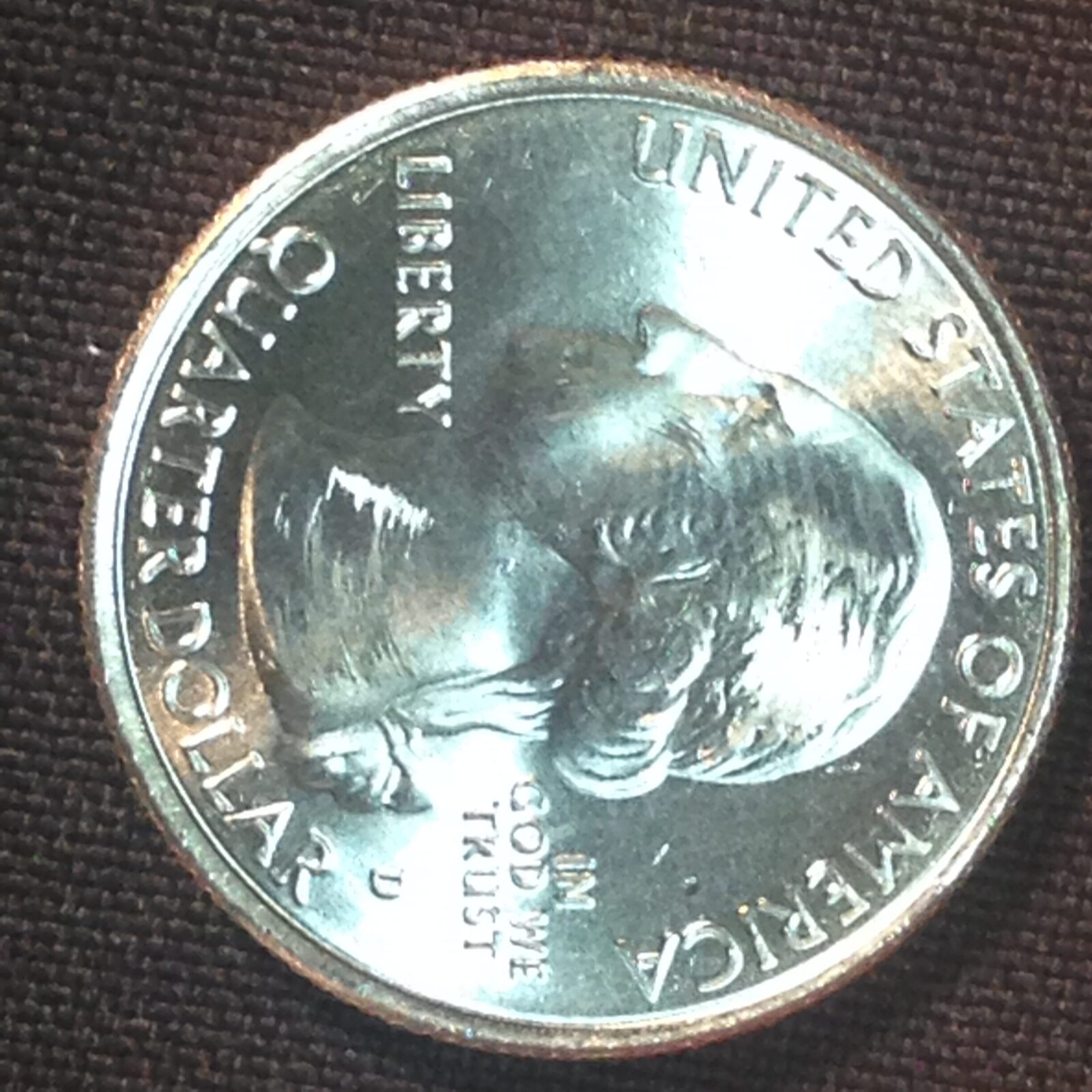 2016-D Theodore Roosevelt National Park Quarter Gem BU - Image 2