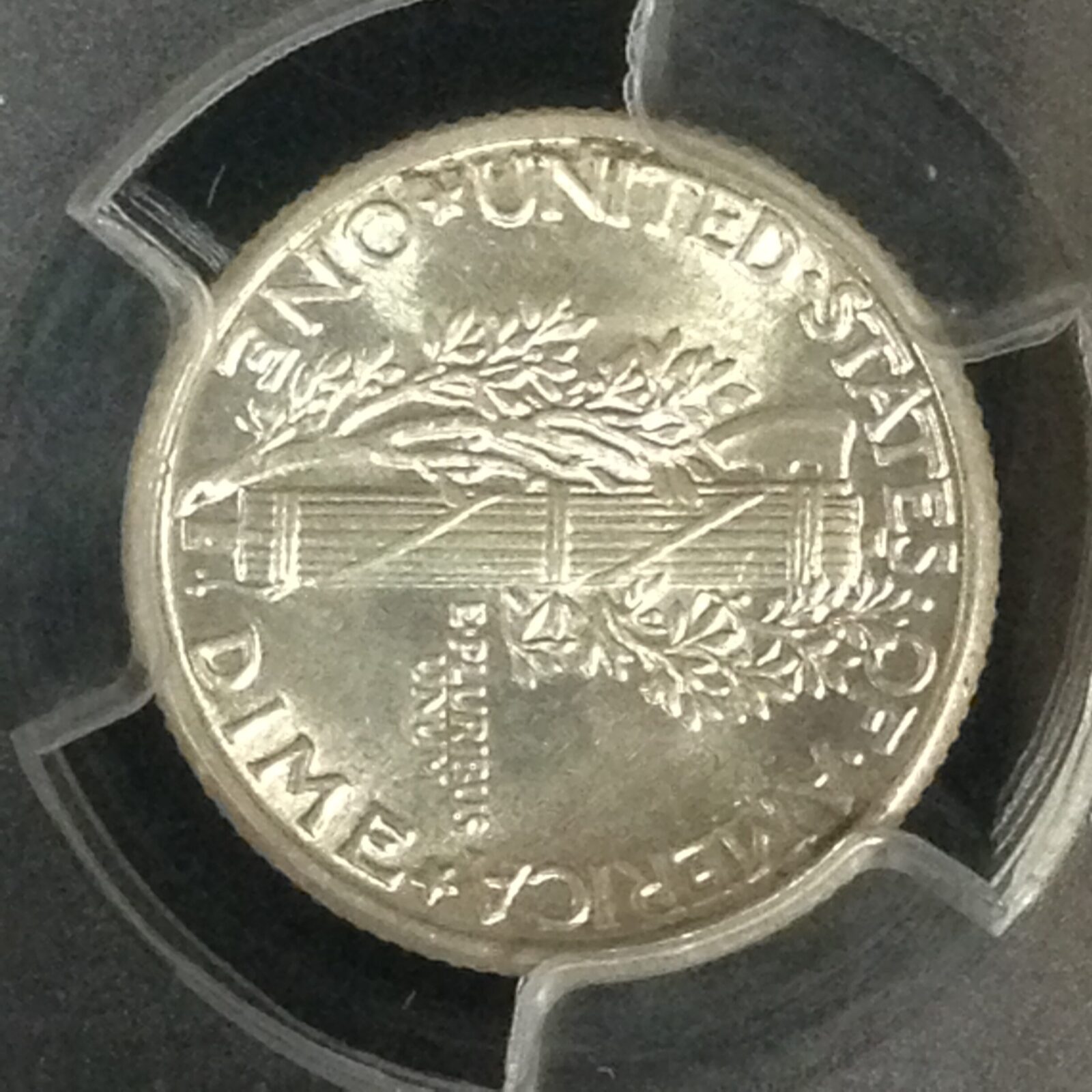 1927 Mercury Dime NGC MS65 - Image 3