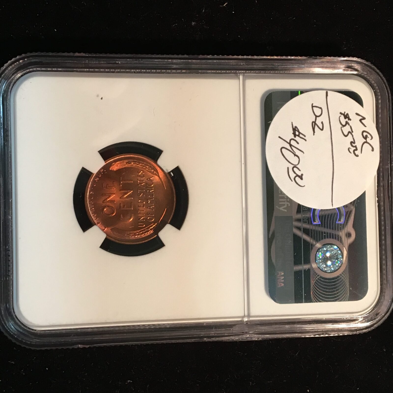 1950-D Lincoln Cent NGC MS66 RD - Image 2