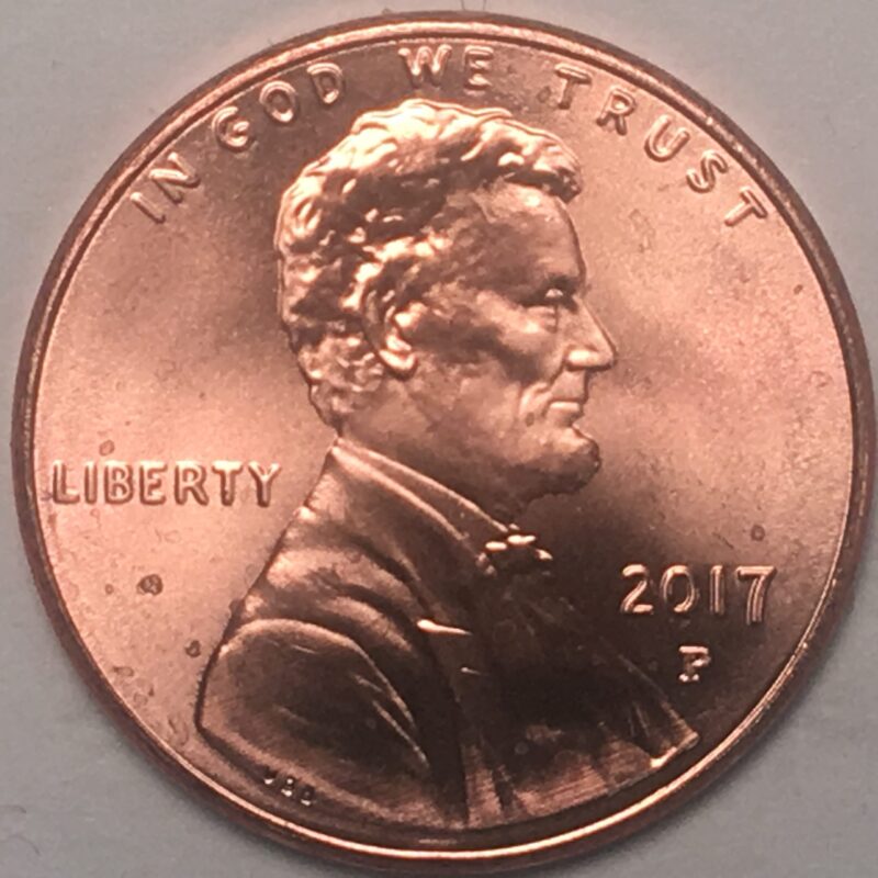 2017-P Lincoln Cent Gem BU