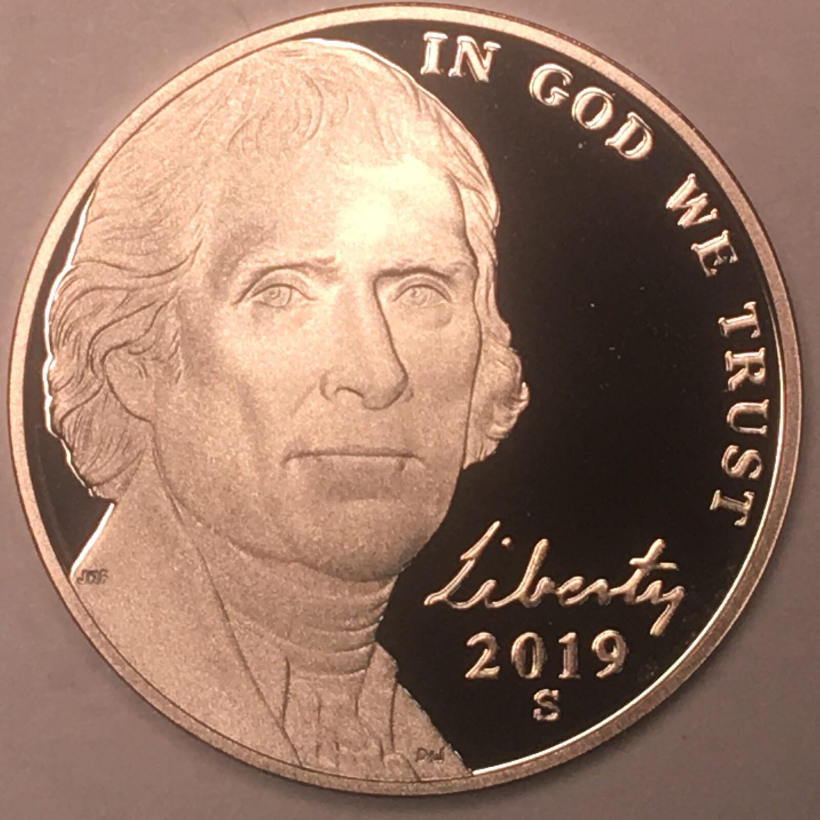 2019-S  Jefferson Nickel Gem Proof