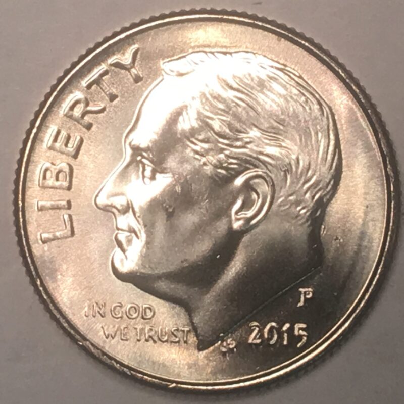 2015-P Roosevelt Dime ChBU