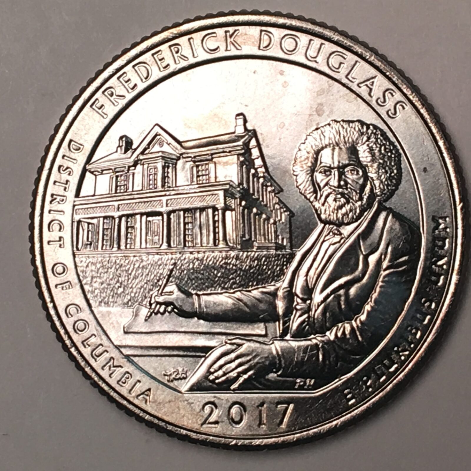 2017-P Fredrick Douglas National Park Quarter Gem BU