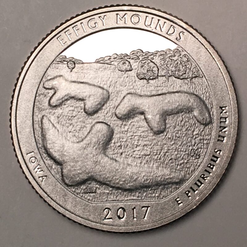 2017-S Effigy National Park Quarter Gem Proof