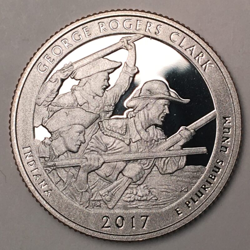 2017-S George Rogers Clark National Park Quarter Gem Proof