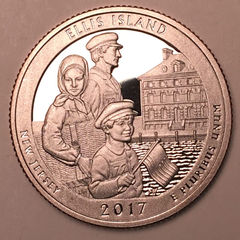 2017-S Ellis Island National Park Quarter Gem Proof