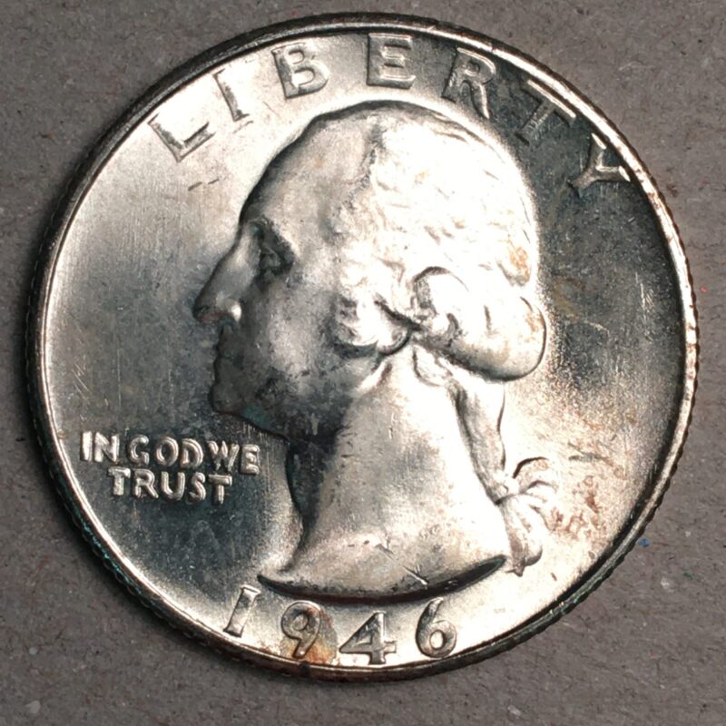 1946-S Washington Quarter MS65