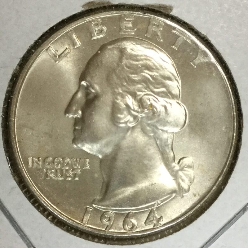 1964 D Washington Quarter MS-65