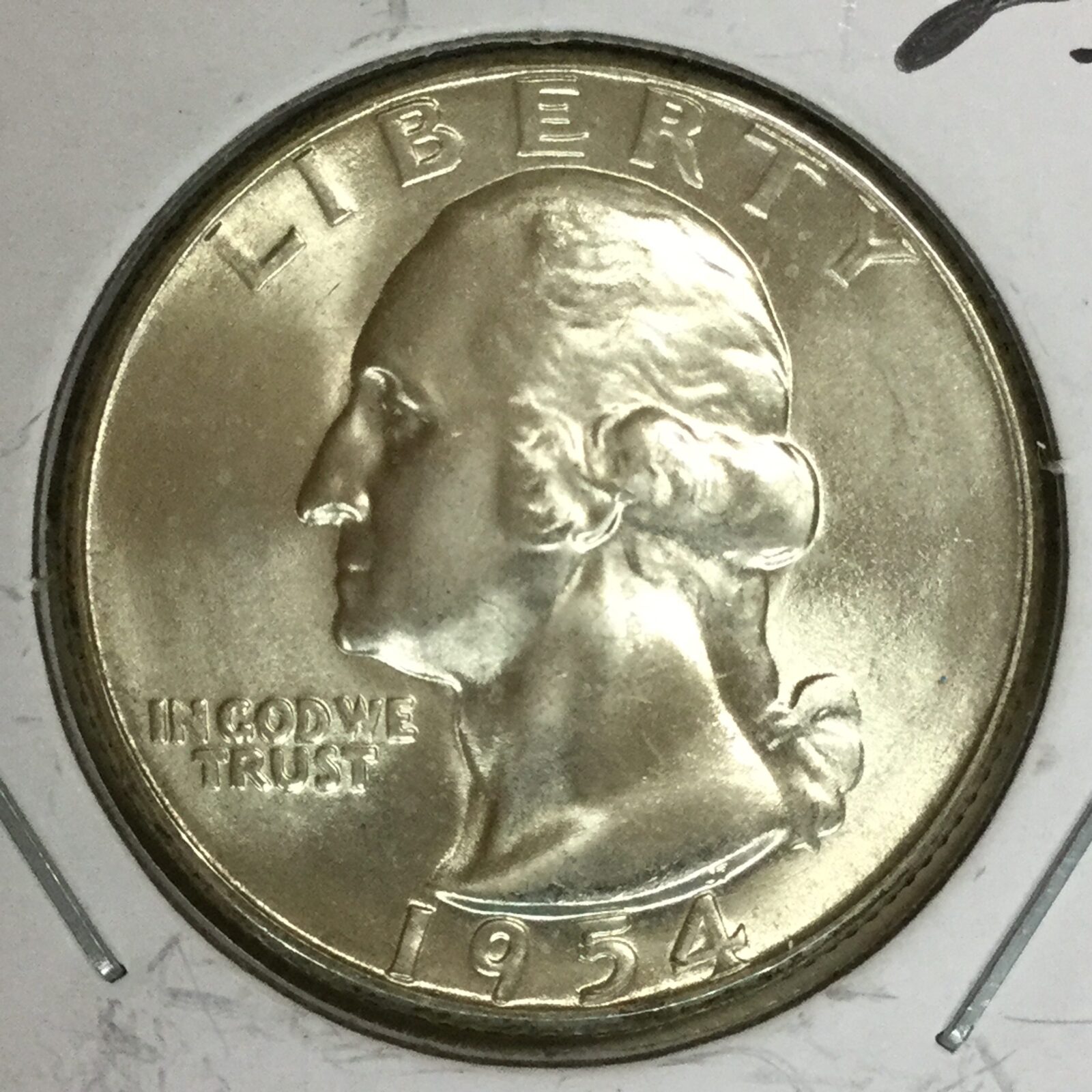 1954 S Washington Quarter MS-65