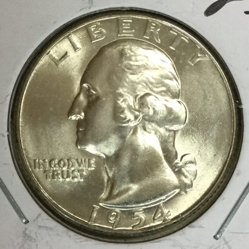 1954 S Washington Quarter MS-65