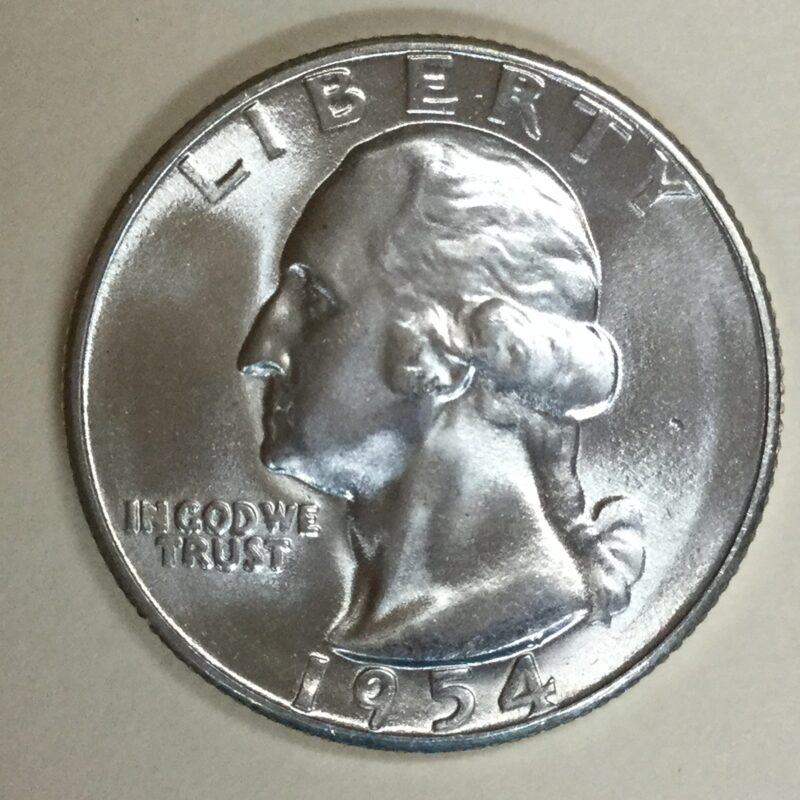 1954 D Washington Quarter MS-65