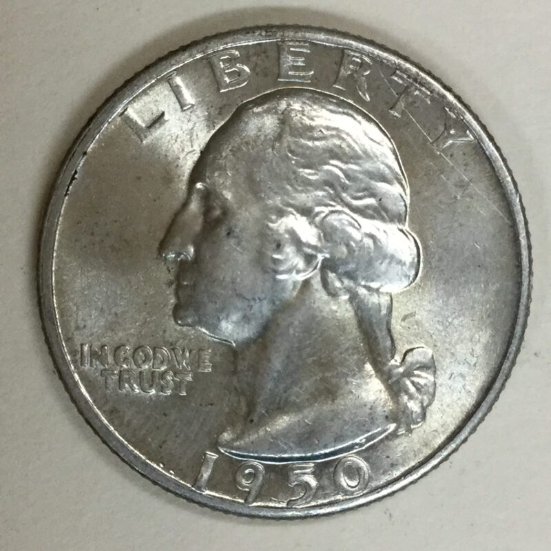 1950 D Washington Quarter MS-65