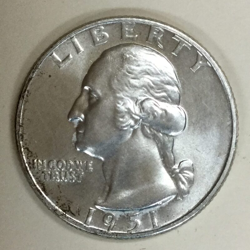 1951 D Washington Quarter MS-65