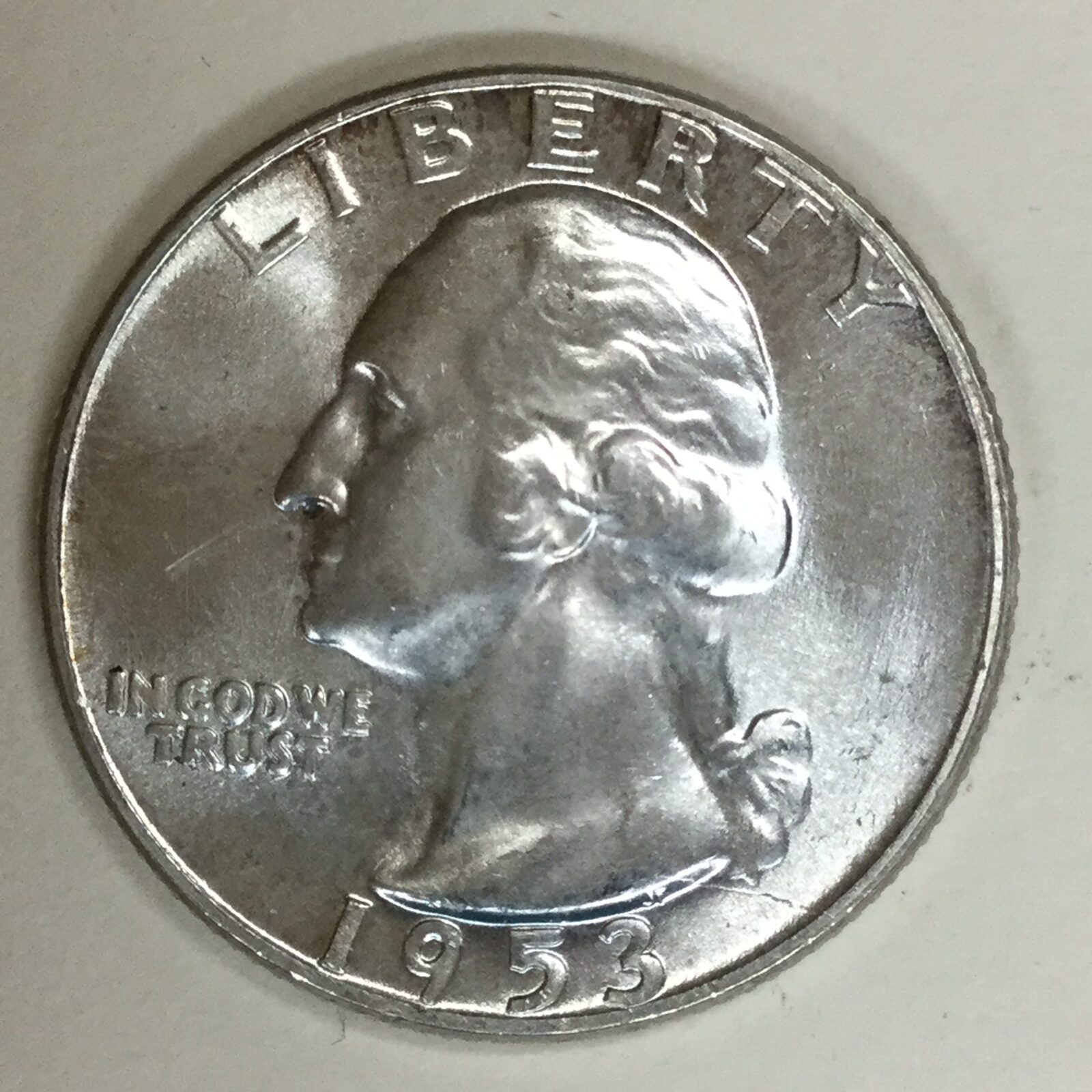 1953 Washington Quarter MS-65