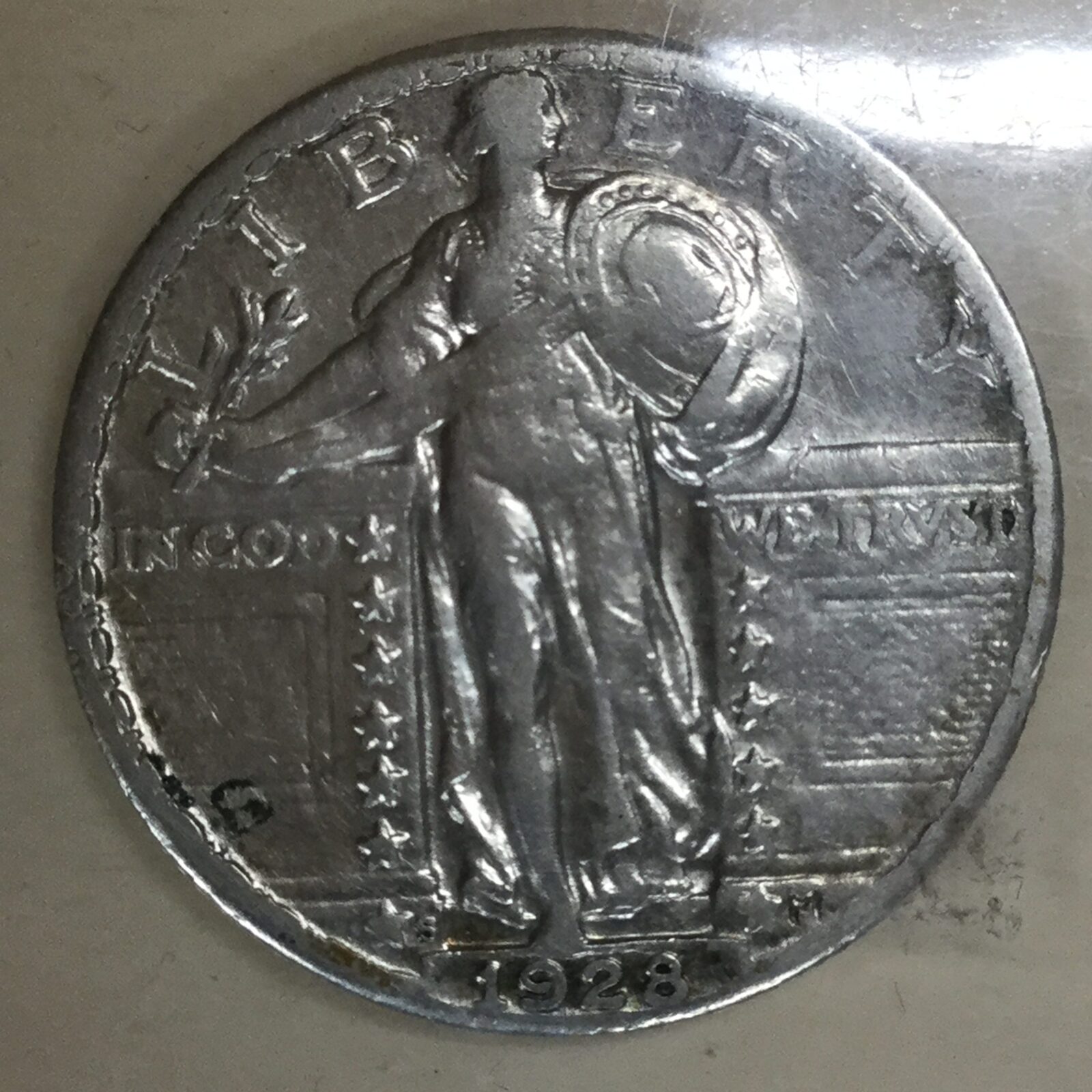 1928 S Standing Liberty AU