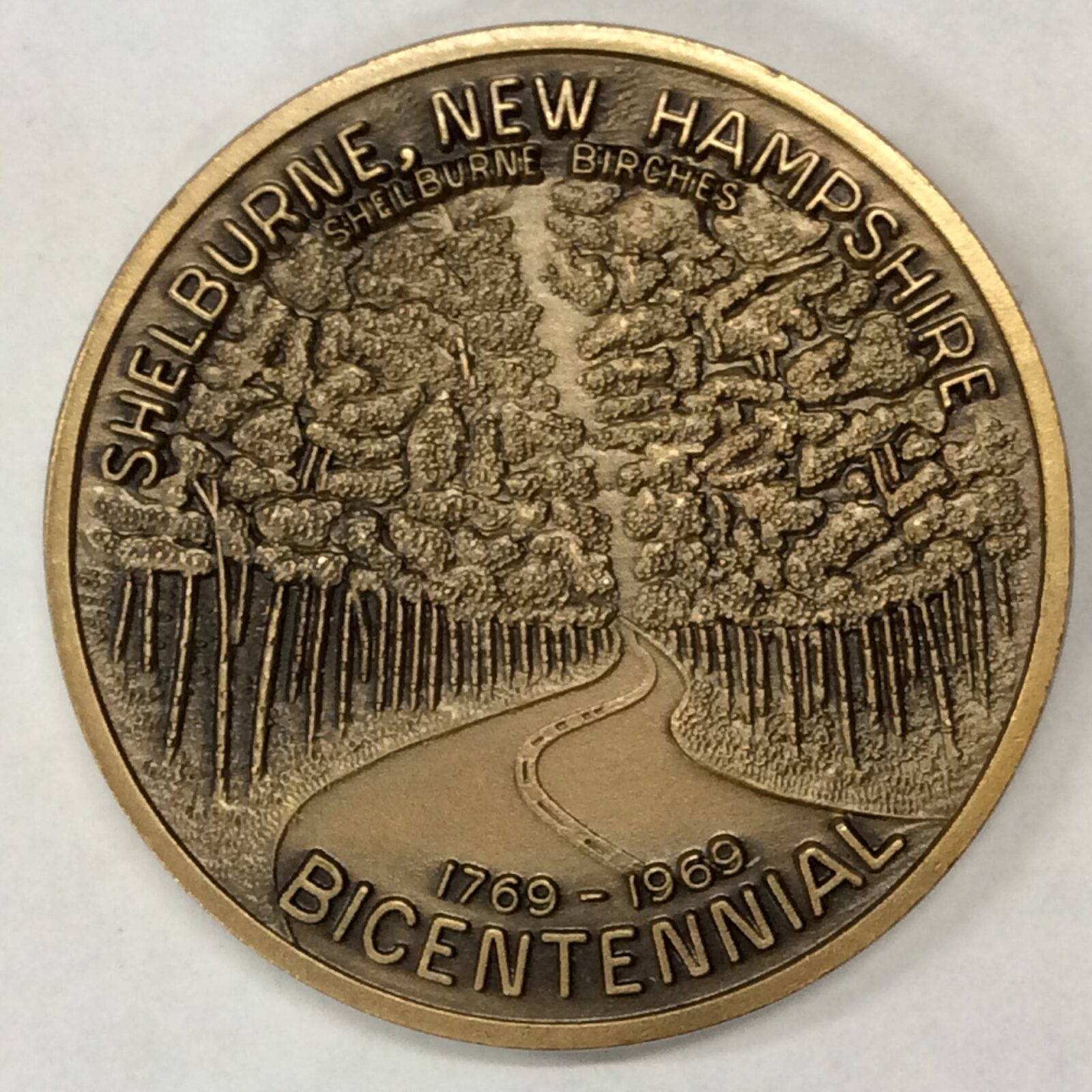 1969 Shelburne, NH Town Medal Bronze, BU - Image 2