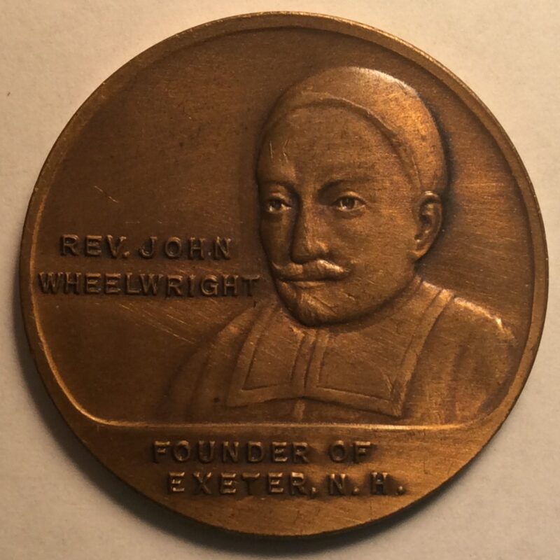 Exter Banking Company Tercentary, 1638-1938 Town Medal Bronze BU