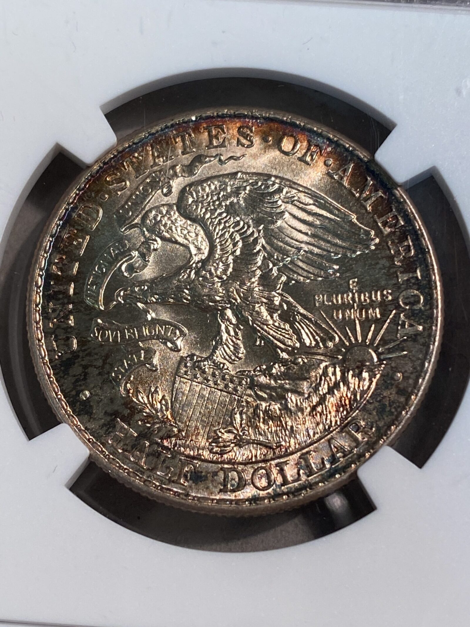 1918 Lincoln/Illinois Commemorative Silver Half Dollar NGC MS67 - Image 4
